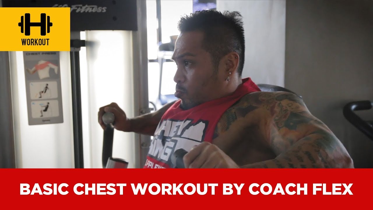 Basic chest workout by Coach Flex | Whey King
