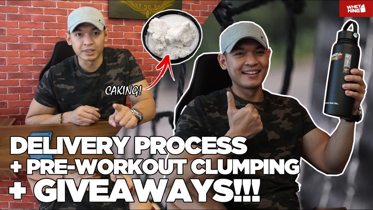 DELIVERY PROCESS?| PRE WORKOUT CLUMPING?| GIVEAWAY & SHOUTOUT ANNOUNCEMENT! NEW INSULATED SHAKER!