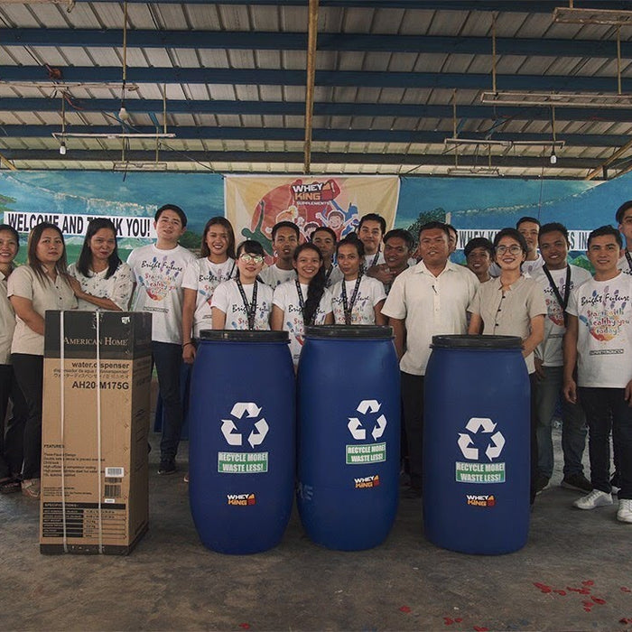 GIVING BACK TO OUR COMMUNITY! | Whey King Supplements Philippines | Event 1