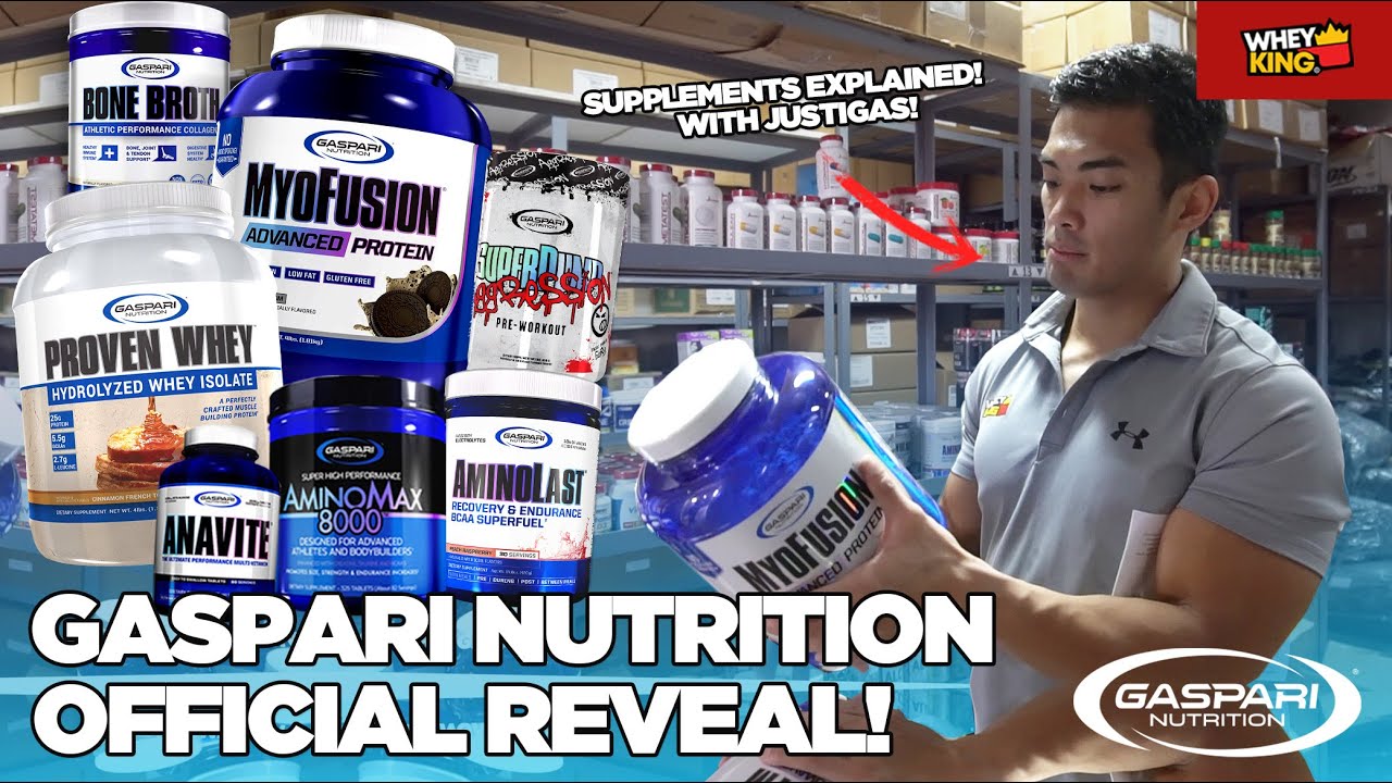 GASPARI NUTRITION OFFICIAL RELEASE! SUPPLEMENTS EXPLAINED! SPECIAL SHOUTOUT