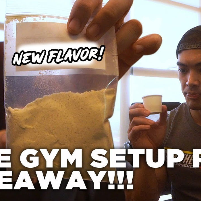HOME GYM SETUP RAID + GIVEAWAY! | FIRST VLOG#01