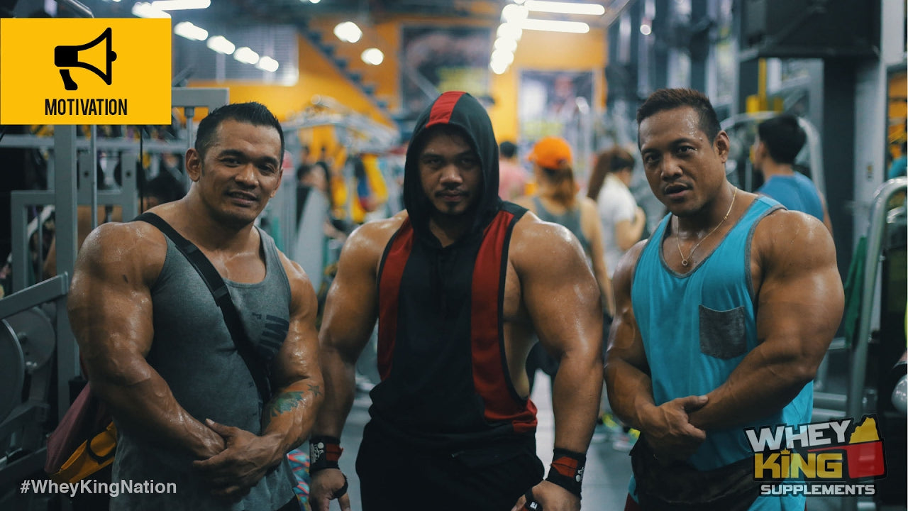 Jeddyfied Workout | Gerald, Jeddy & Rowille | Whey King Supplements Philippines