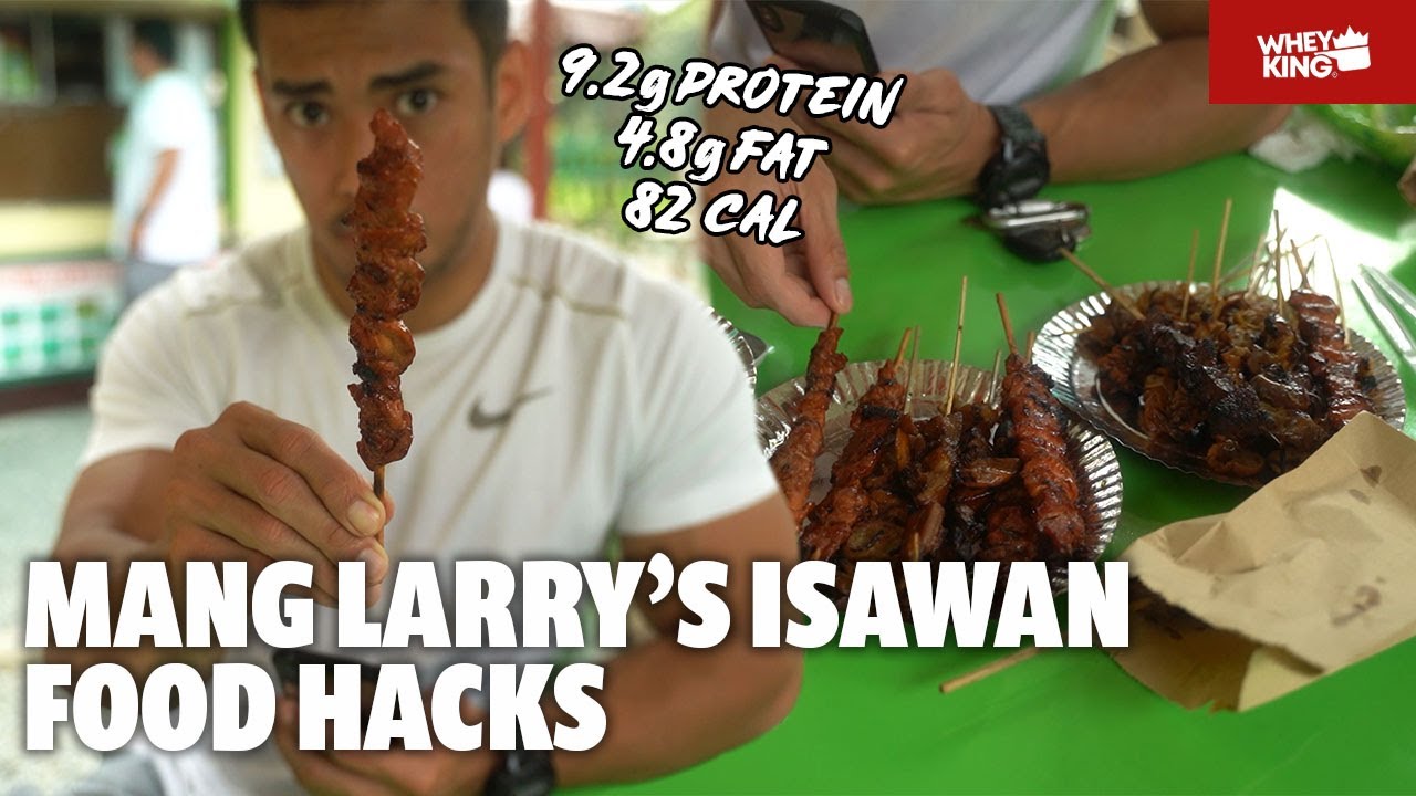 ISAWAN FOOD DIET HACK + WORKOUT | WHAT TO EAT | MANG LARRYS!
