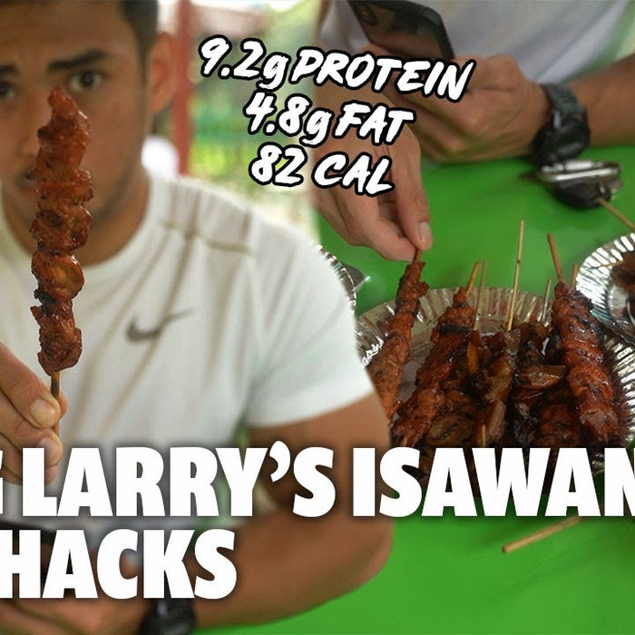 ISAWAN FOOD DIET HACK + WORKOUT | WHAT TO EAT | MANG LARRYS!
