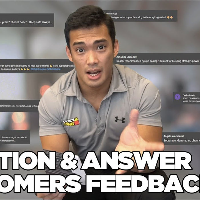 Q&A WITH YOU! HEALTH & FITNESS ANSWERED! #WHEYKINGNATION