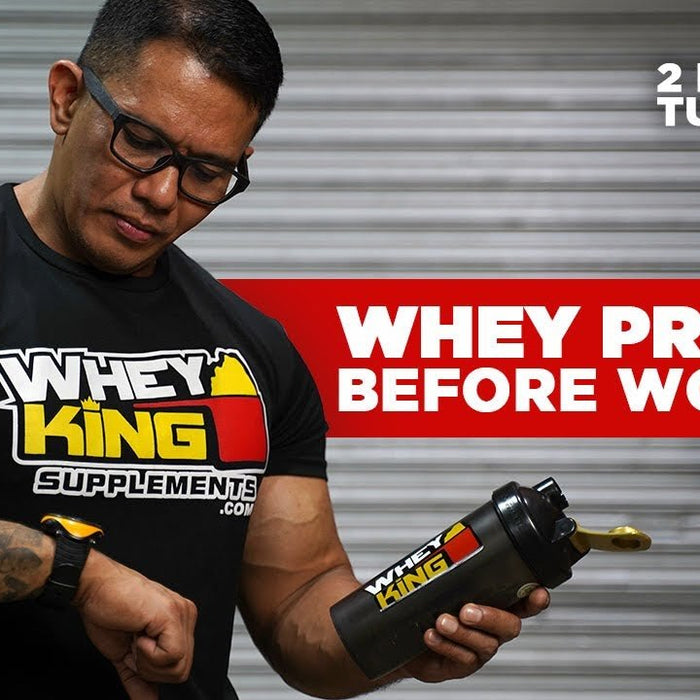 Two-Minute Tuesdays - Can you take PROTEIN BEFORE WORKOUT?