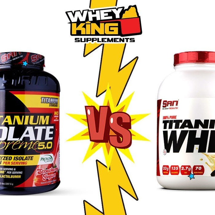 Two-Minute Tuesdays - Difference between SAN TITANIUM WHEY and TITANIUM ISOLATE