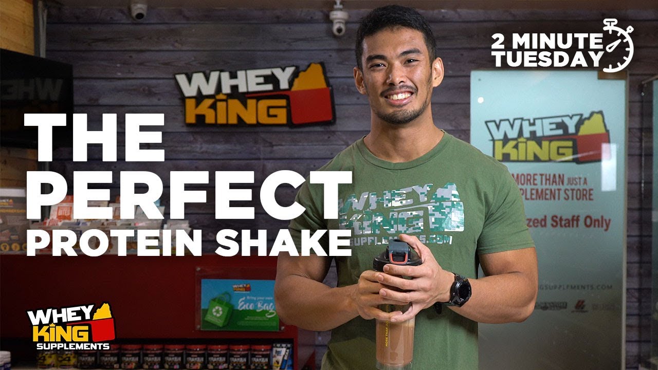 Two-Minute Tuesdays - How to create the PERFECT PROTEIN SHAKE!