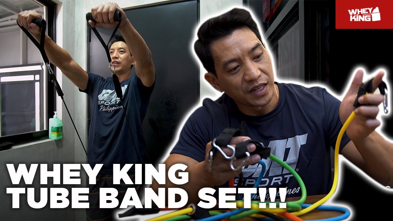 Whey King TUBE BANDS SET! HOME Training