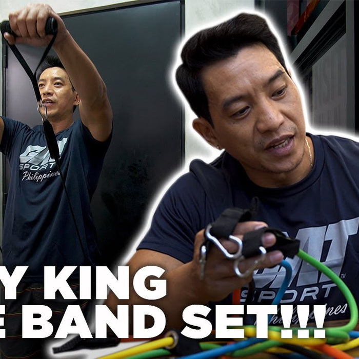 Whey King TUBE BANDS SET! HOME Training