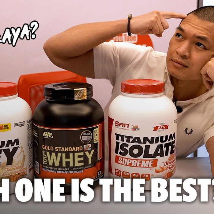 ON GOLD STANDARD WHEY vs SAN TITANIUM ISOLATE & WHEY|30K GIVEAWAY WINNERS!