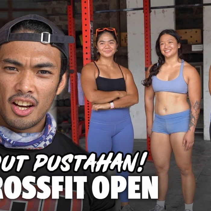 WORKOUT PUSTAHAN! CROSSFIT PHILIPPINES OPEN WOMENS 21.1| WHEY KING VLOG!