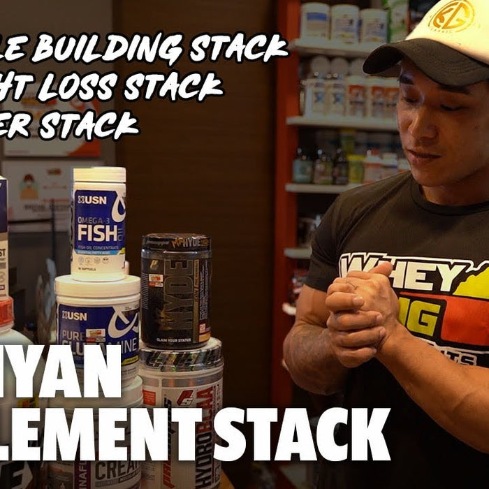 KAISAIYAN KEN HANAOKA SUPPLEMENTS STACK! FOR EVERY FITNESS GOAL.