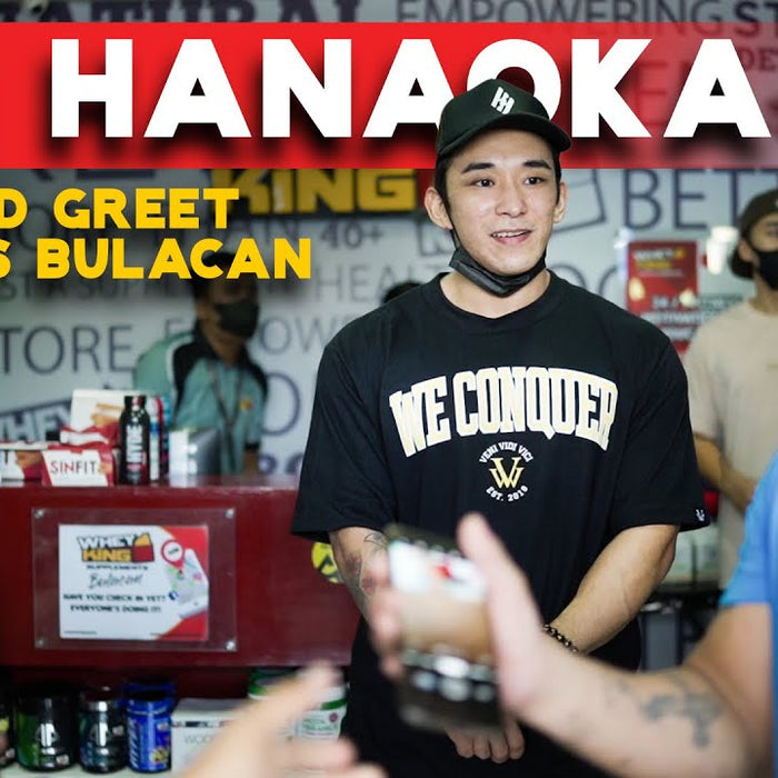 KASAIYAN KEN HANAOKA MEET AND GREET @WheyKingSupplements Malolos Branch VLOG!