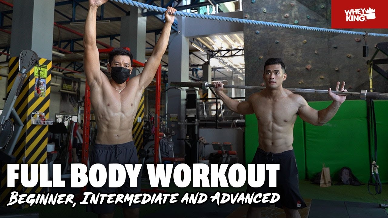 FULL BODY WORKOUT FOR BEGINNERS, ADVANCED AND ELITE! HIGH INTENSITY WORKOUT PHILIPPINES!