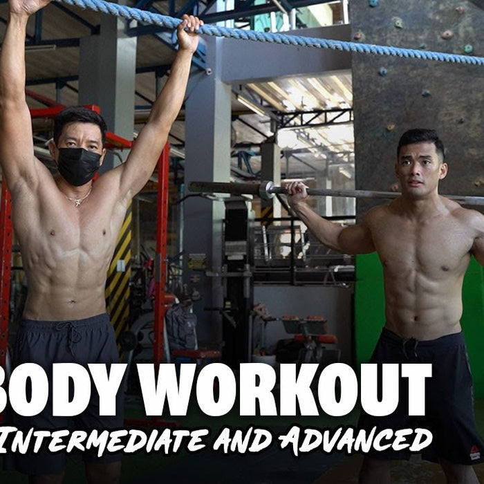 FULL BODY WORKOUT FOR BEGINNERS, ADVANCED AND ELITE! HIGH INTENSITY WORKOUT PHILIPPINES!