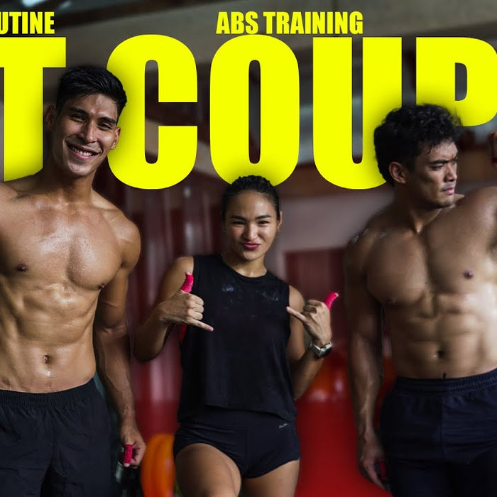 FITTEST COUPLE WORKOUT ft. Mauro Lumba & Marline capones! WHEY KING workout!