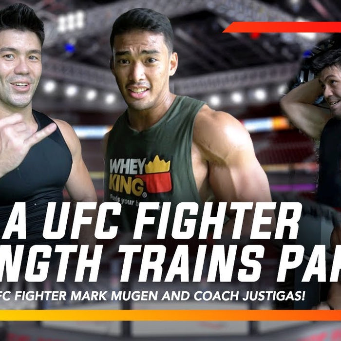 STRENGTH & CONDITIONING WORKOUT WITH MARK MUGEN! Napalaban ang English! part 2!