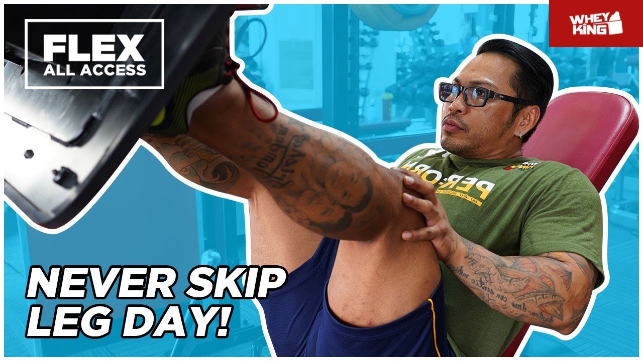Flex All Access: Mass Gain - Day 3 (Legs, Shoulder, Traps)