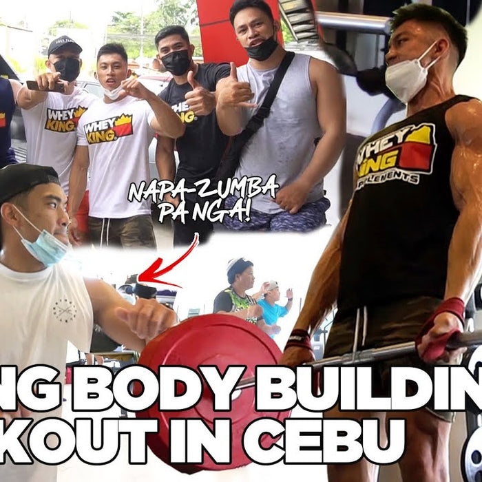 WE TRIED BODYBUILDING WORKOUT IN CEBU! Whey King Cebu!