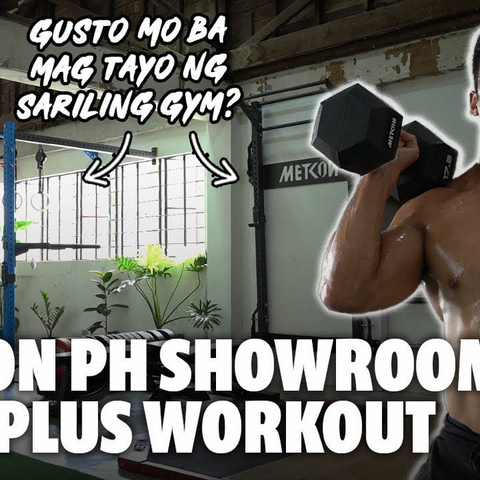 METCON GROUP PH Showroom Tour Plus BONUS Workout! VLOG!