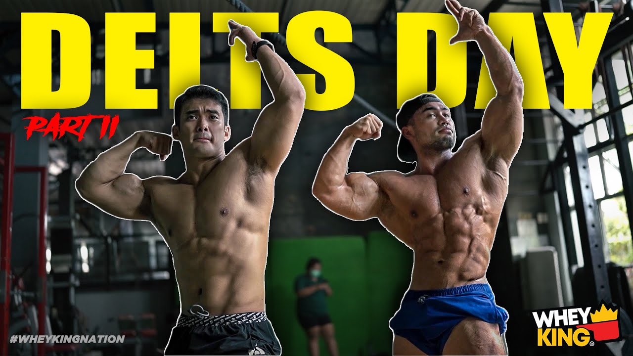 SHOULDER WORKOUT PART II with IFBB PRO JOVEN SAGABIAN Philippines + Posing Practice Tips!