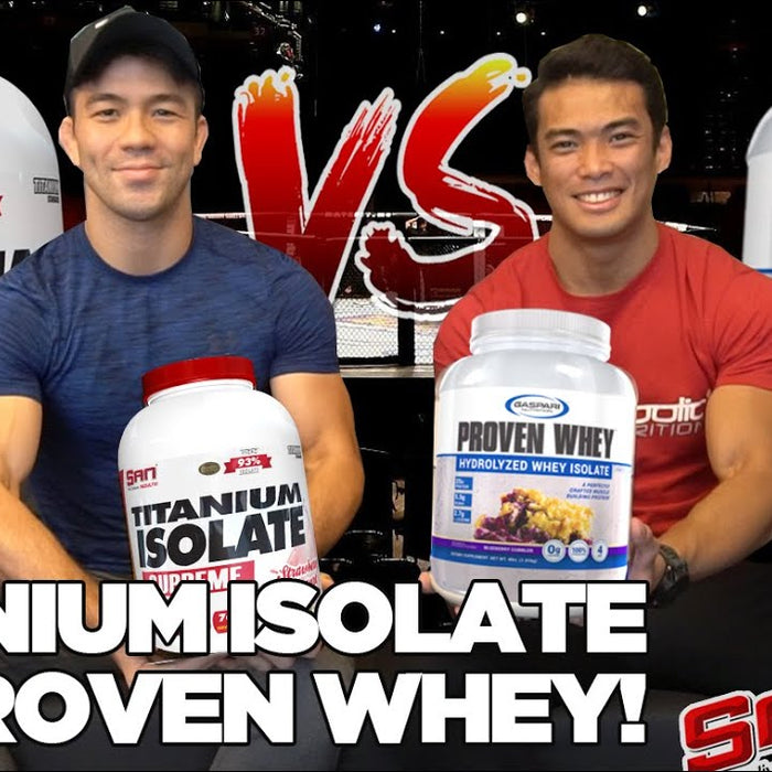 SAN TITANIUM ISOLATE VS GASPARI PROVEN WHEY! THE HYDROLYZED PROTEIN BATTLE! PHILIPPINES