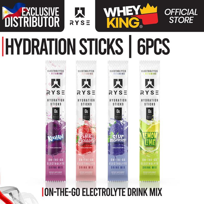 RYSE Hydration Sticks Hydration & Electrolytes