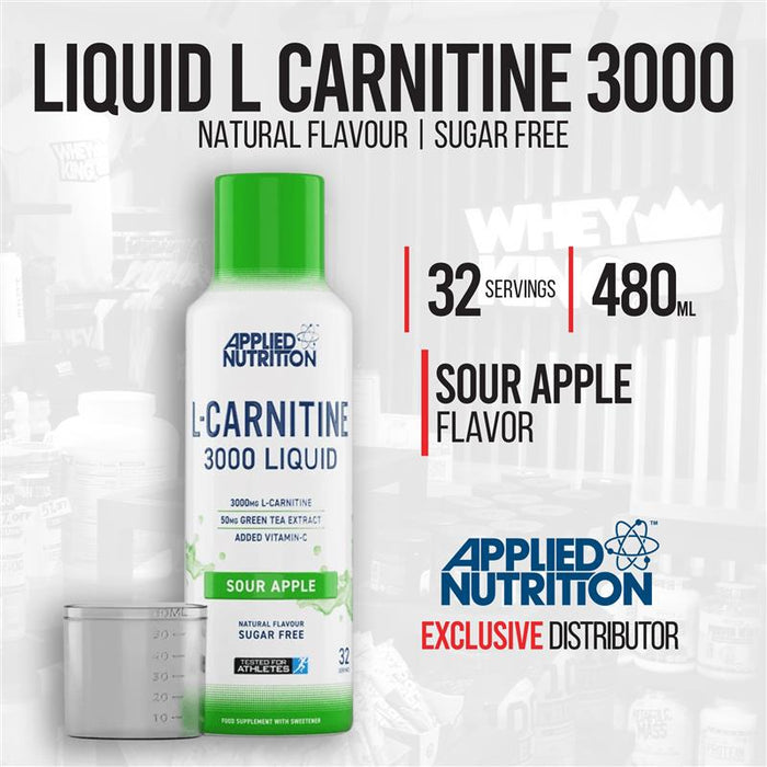 Applied Nutrition Liquid L-Carnitine 3000