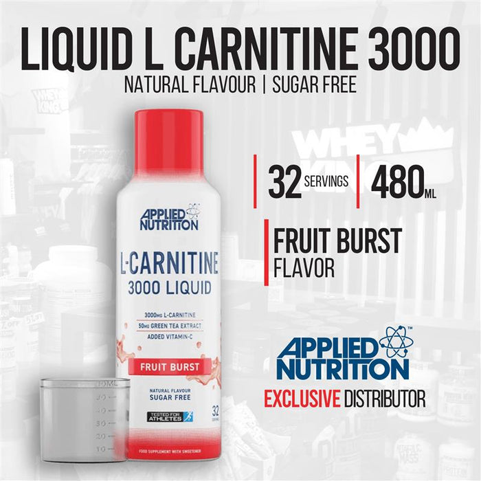 Applied Nutrition Liquid L-Carnitine 3000