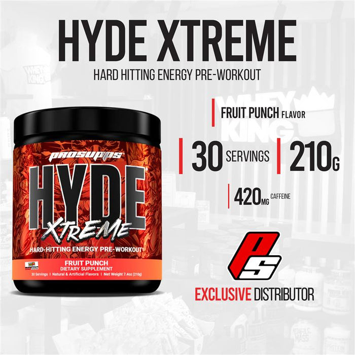 PROSUPPS Hyde Xtreme - Hard Hitting Energy Pre-workout