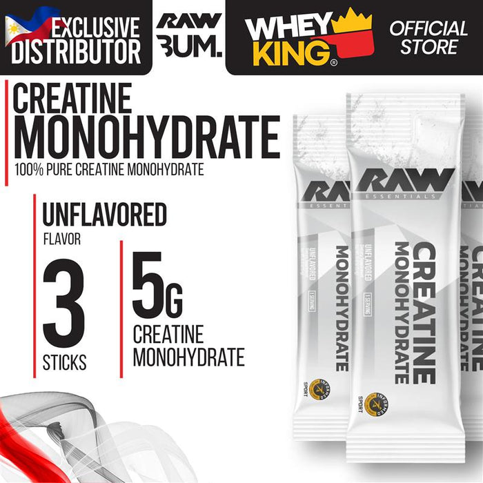 RAW Cbum Creatine Monohydrate 30sticks