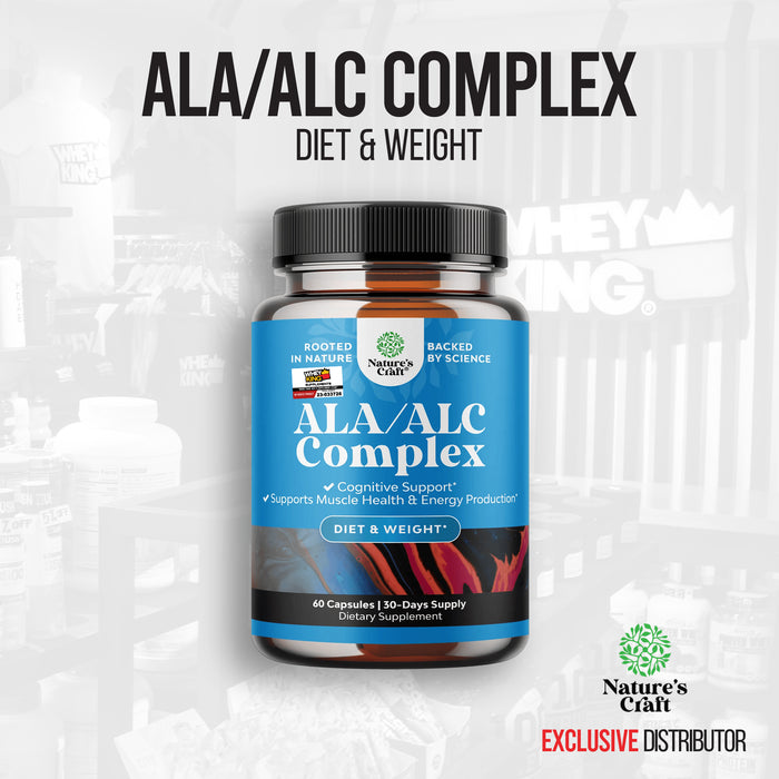 BUY1 TAKE1 = Natures Craft ALA/ALC Complex 60 Caps Exp 05/31/2025
