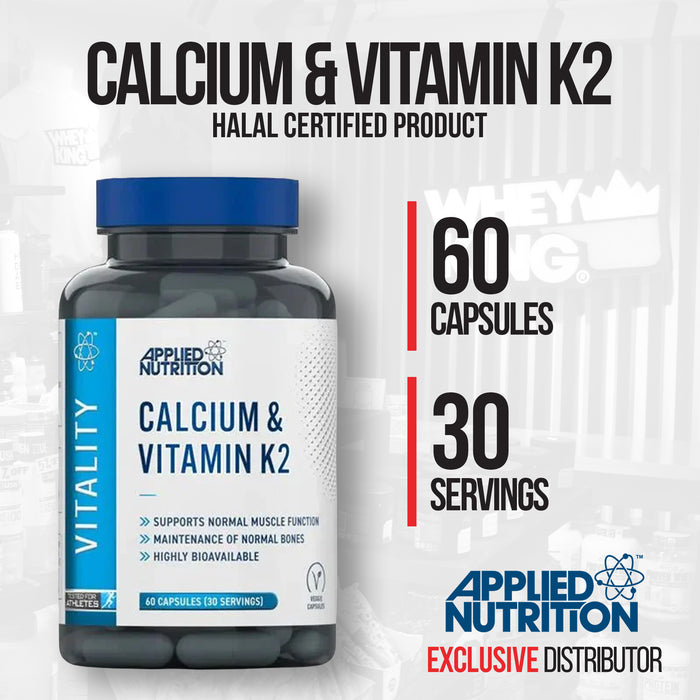Applied Nutrition Calcium & Vitamin K2