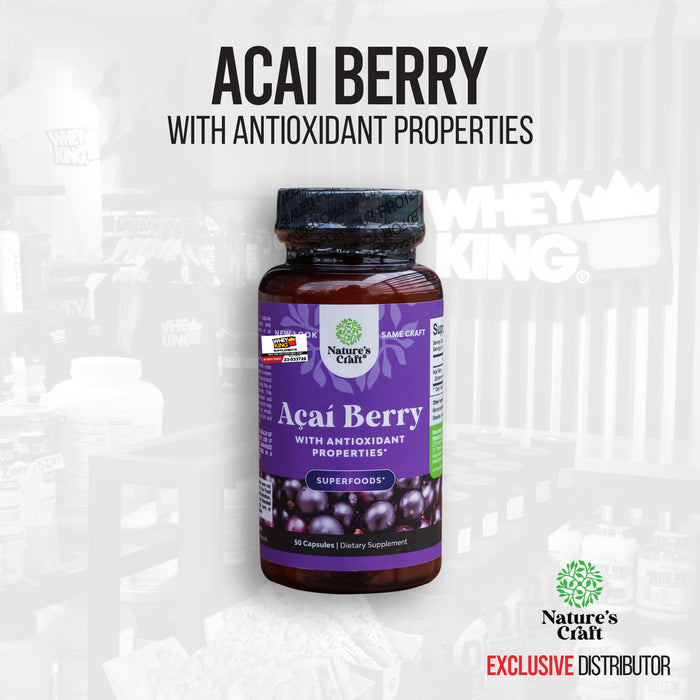 Buy1 Get 1 NCF Acai Berry with Antioxidant 50 caps EXP 05/31/2025