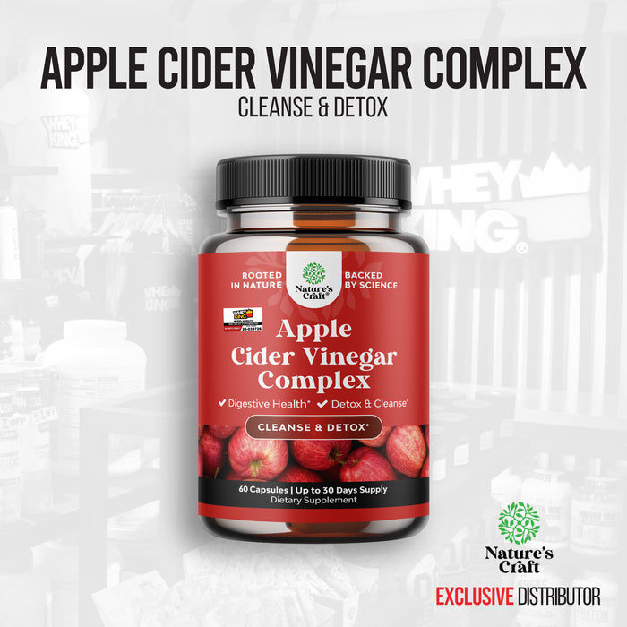 Natures Craft Apple Cider Vinegar Complex - 60 Ca