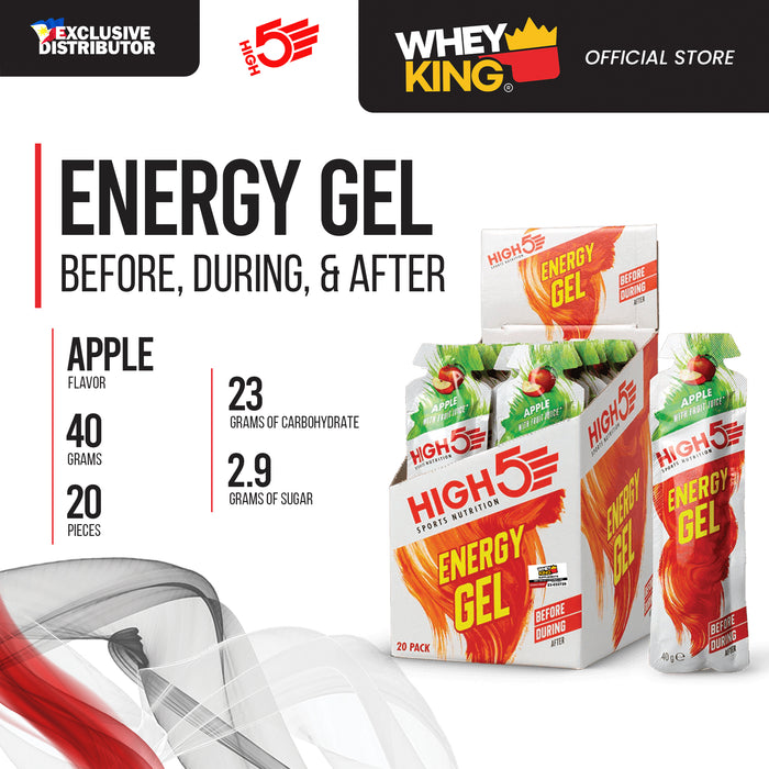 HIGH5 Energy Gels - 1 Box 20 Pcs