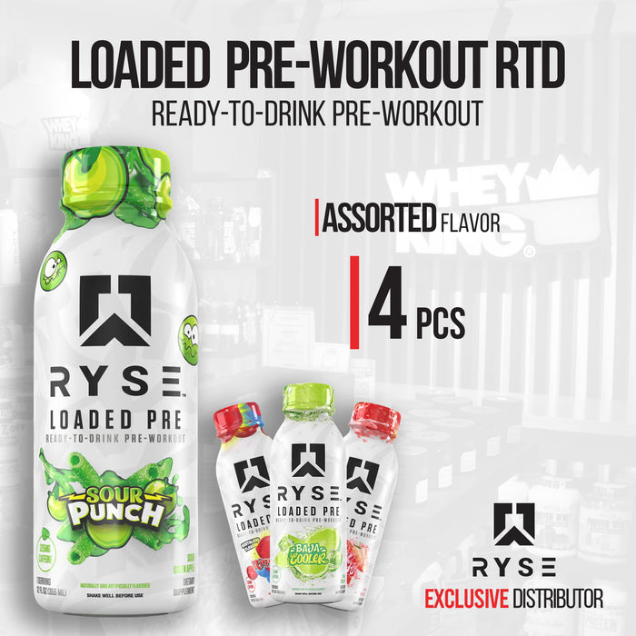 Ryse Loaded Pre-workout RTD