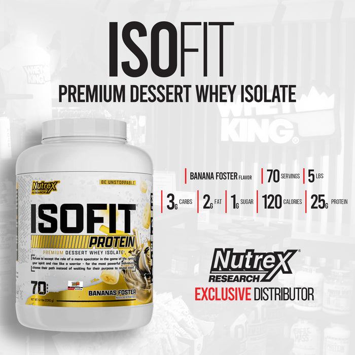 Nutrex ISOFIT Isolate Whey Protein