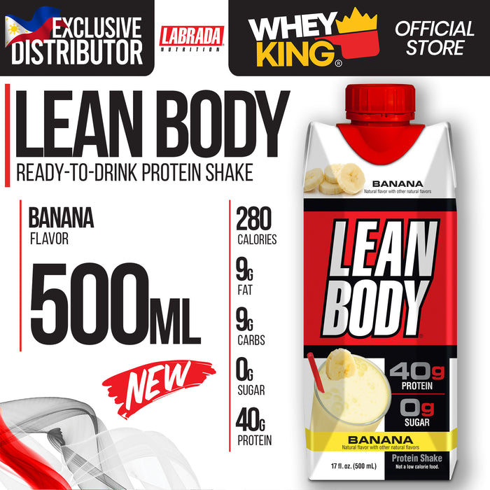 Labrada Nutrition Lean Body Ready-to-Drink Protein Shake