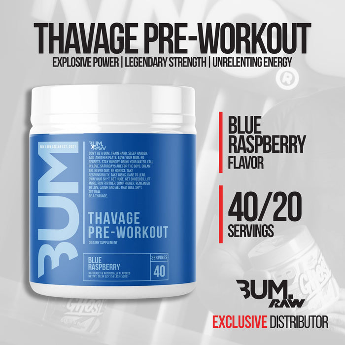 RAW Nutrition | CBUM - Thavage Pre-Workout