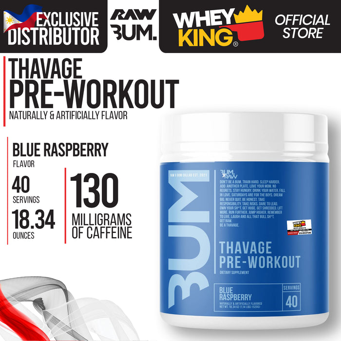 RAW Nutrition | CBUM - Thavage Pre-Workout