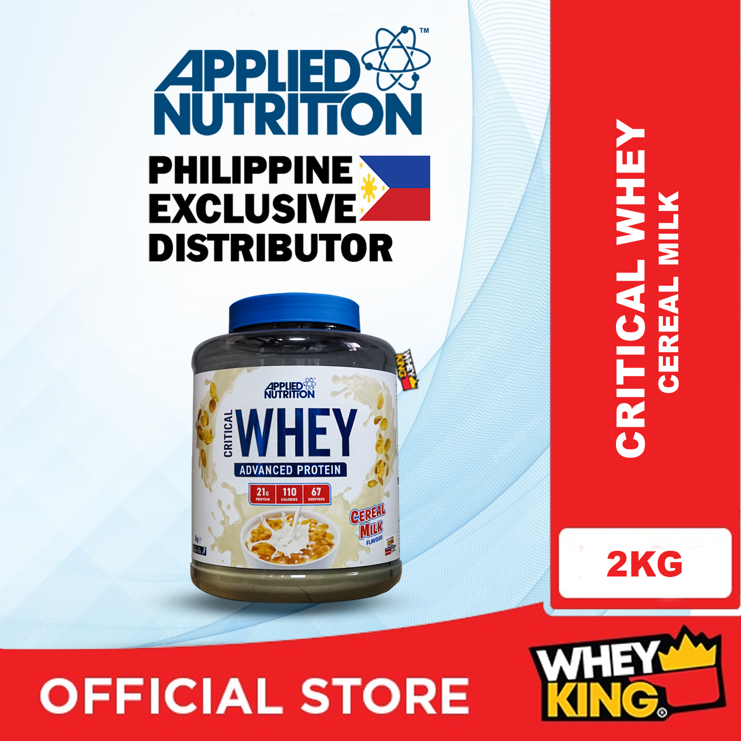 Applied Nutrition Critical Whey - 2KG