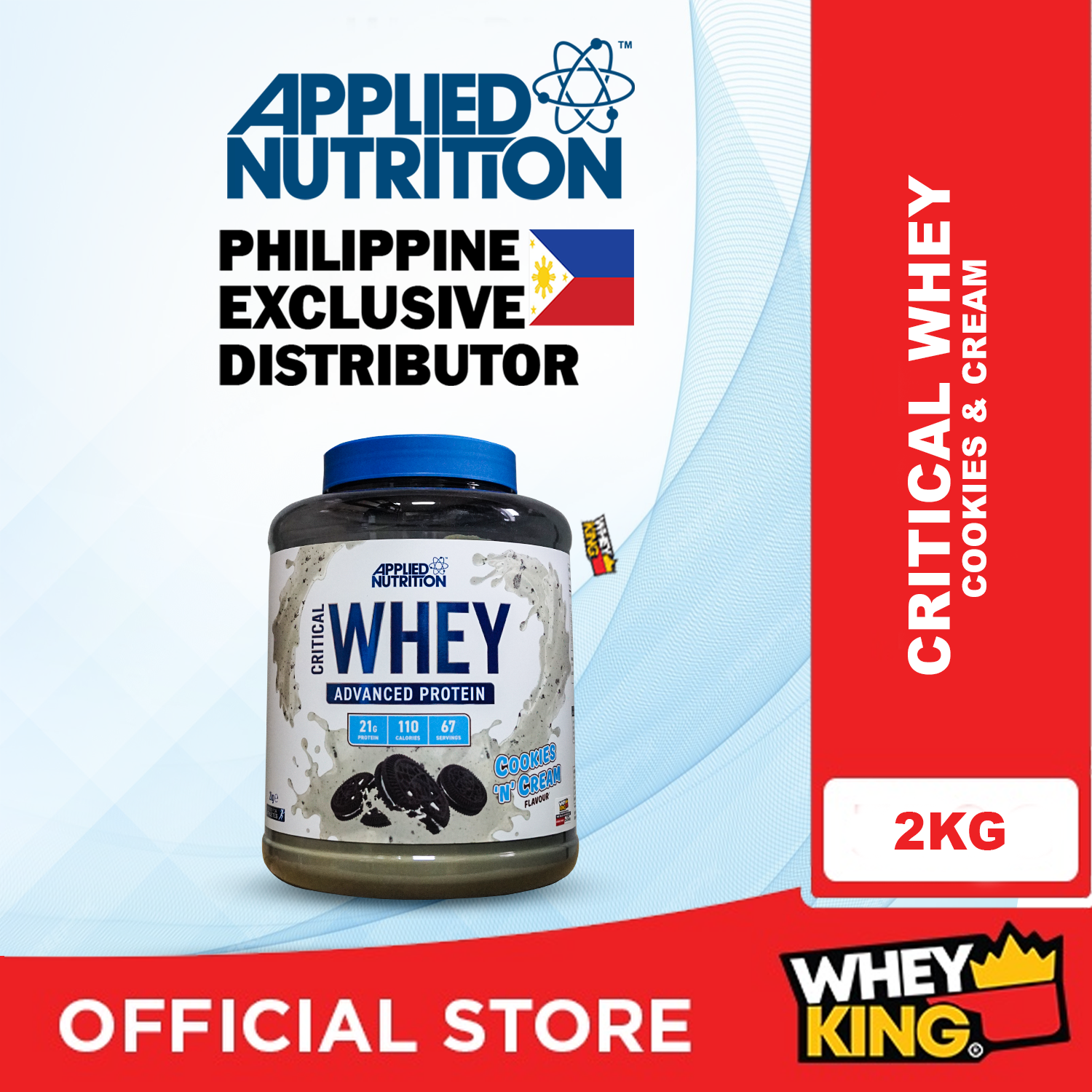 Applied Nutrition Critical Whey - 2KG