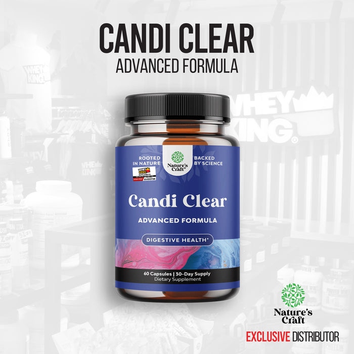 Natures Craft Candi Cleanse - 60 Capsules EXP 10/31/2024