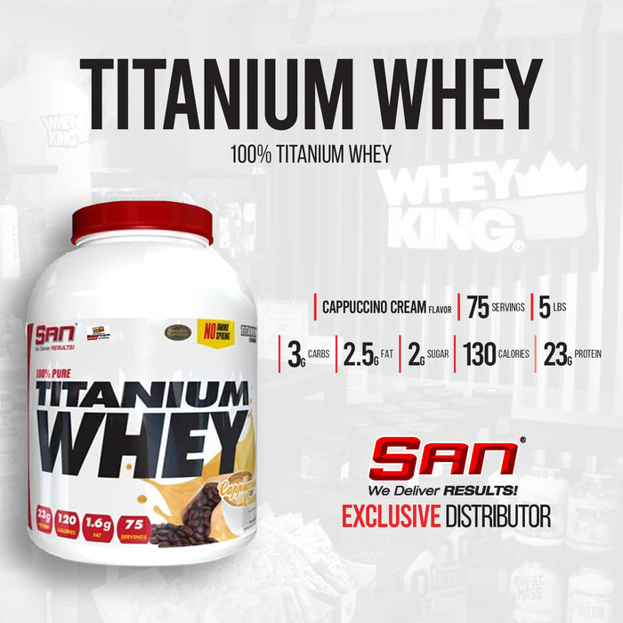 San Nutrition Titanium Whey (5lbs)