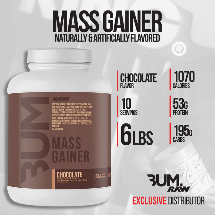 Raw Nutrition Cbum Mass Gainer 6lbs