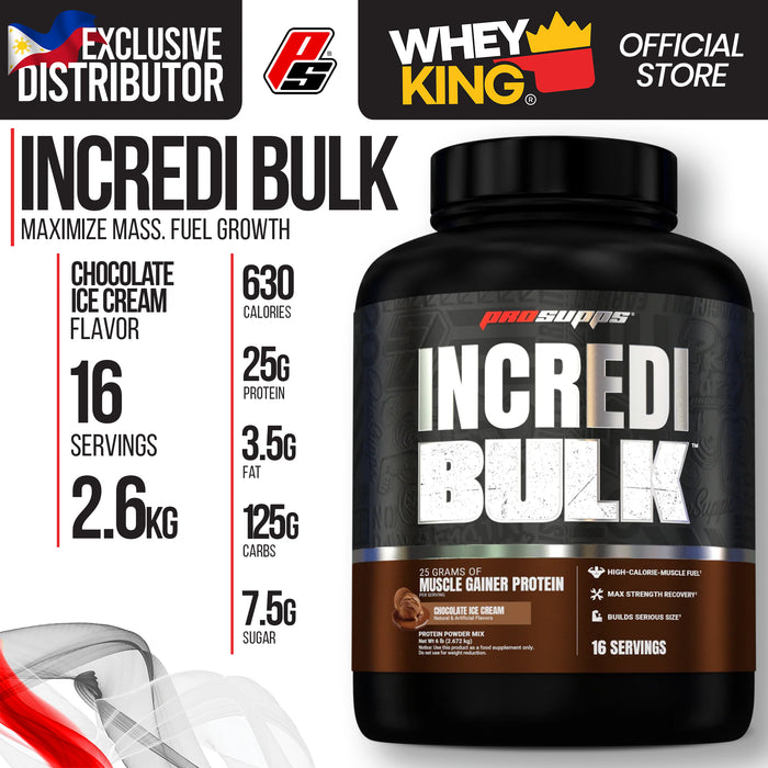 ProSupps Incredibulk Mass Gainer- 6lbs