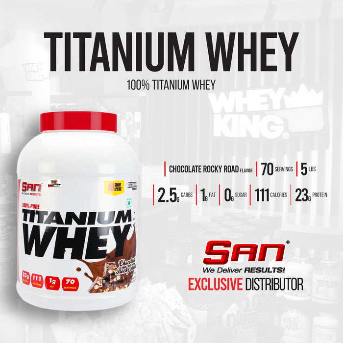 San Nutrition Titanium Whey (5lbs)