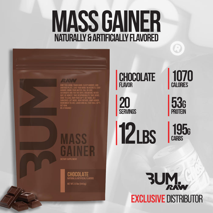 RAW Nutrition | CBUM - Mass Gainer 12lbs